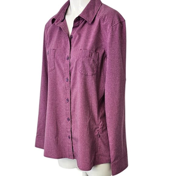 Outdoor Research Womens Reflection Long Sleeve Shirt, Stretch, Performance,Large - Picture 9 of 10